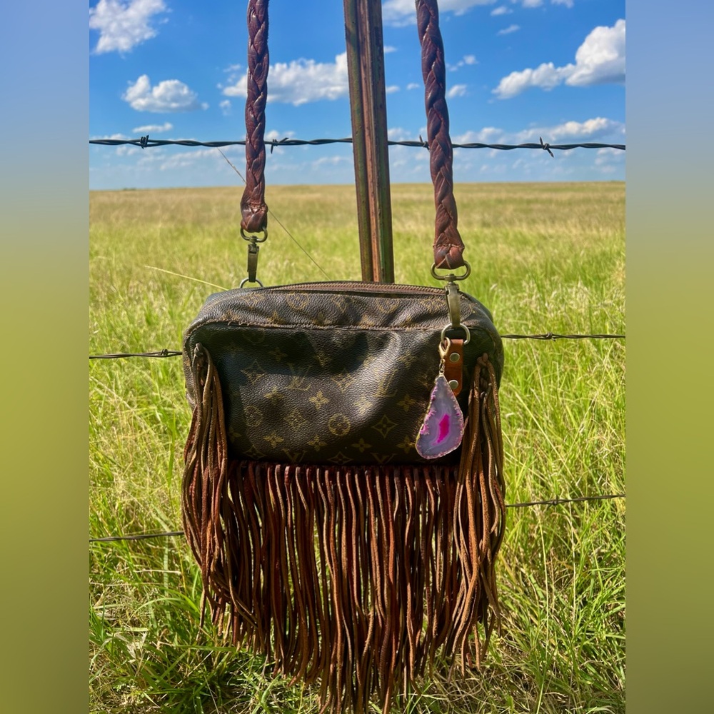 Vintage boho re-vamped Louis Vuitton